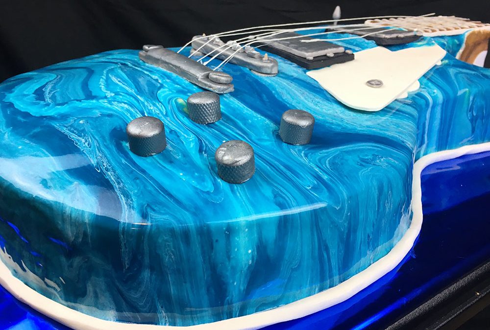 Guitar Cake Process